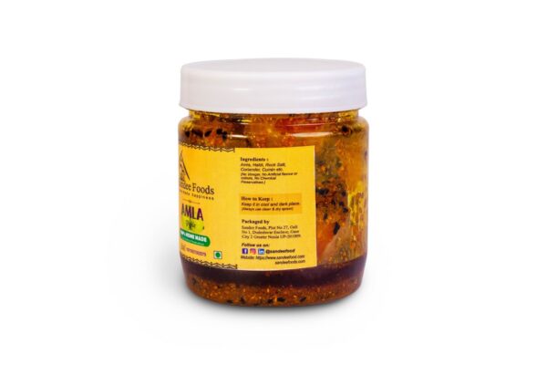 Tangy Amla Pickle Sandee Foods - Savory and Spicy Pickle