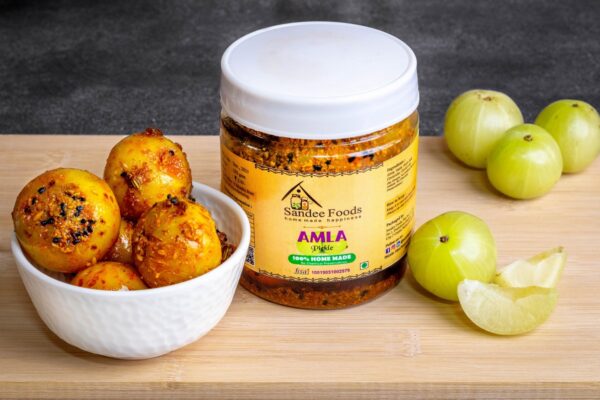 Tangy Amla Pickle Sandee Foods - Savory and Spicy Pickle