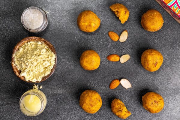 Traditional Besan Laddoo Sandee Foods - Rich and Nutty Indian sweet