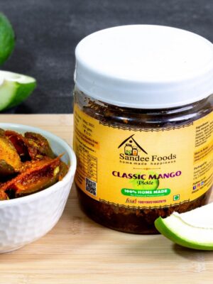 Sandee Foods Classic Mango Achaar - Timeless Indian Pickle with Bold Mango Flavor