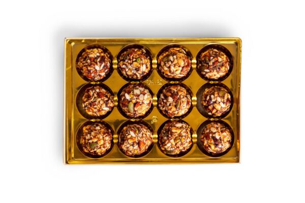 Sandee Foods Signature Dryfruit Laddo - Sweet, Fruity Bliss in Every Bite Sandee