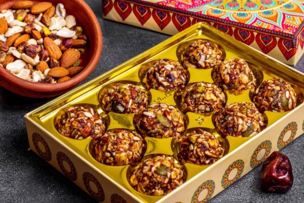 Sandee Foods Signature Dryfruit Laddo - Sweet, Fruity Bliss in Every Bite Sandee