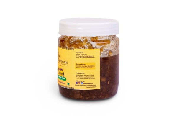 Sandee Foods Lemon Chutney – Zesty and Tangy Indian Condiment