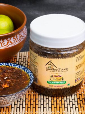 Sandee Foods Lemon Chutney – Zesty and Tangy Indian Condiment