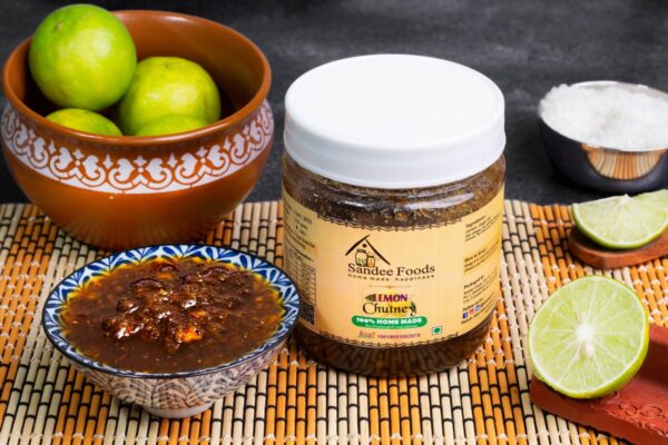 Sandee Foods Lemon Chutney – Zesty and Tangy Indian Condiment