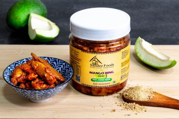 Authentic Mango Hing Sandee Foods - Rich Mango Flavor with Hing