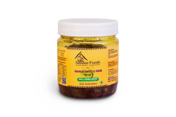 Mango Sweet & Sour Lounji Pickle – Classic Indian Achaar with Unique Sweet and Tangy Taste