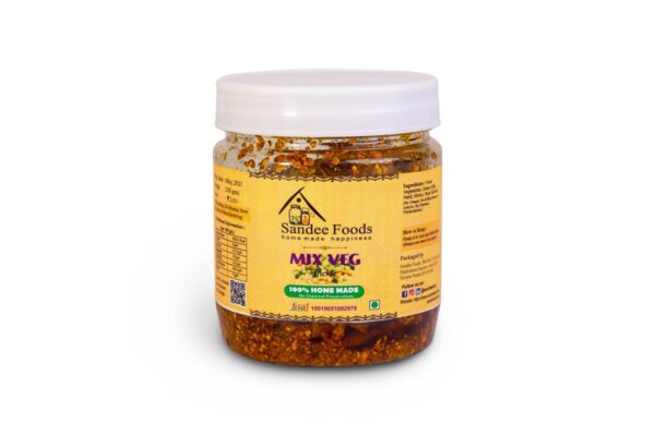 Classic Mix Veg Pickle Sandee Foods - Mix Variety of Spiced Vegetables