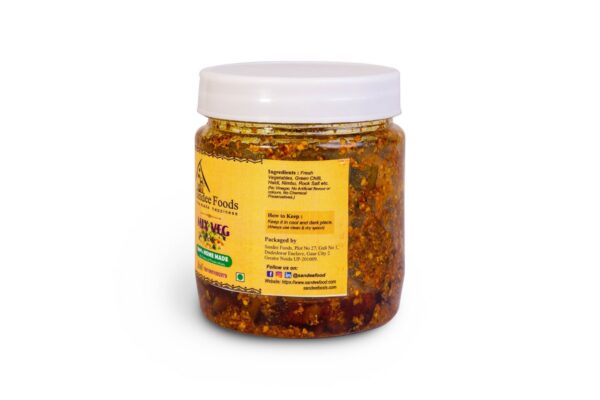 Classic Mix Veg Pickle Sandee Foods - Mix Variety of Spiced Vegetables