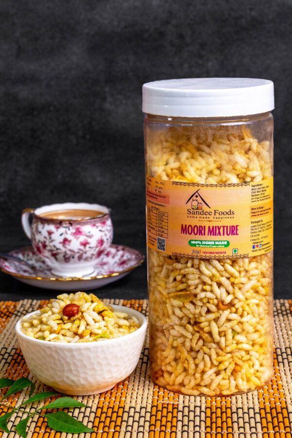 Sandee Foods Authentic Moori Mixture – Flavorful Puffed Rice Snack