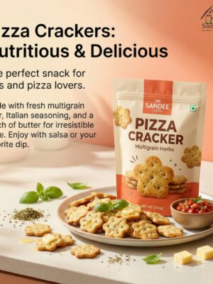 Sandee Foods Pizza Crackers - nutritious, Crisp & Delicious