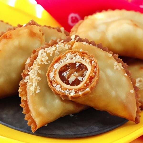 Pure Desi Ghee Gujiyas- Traditional Indian Sweet Pastry